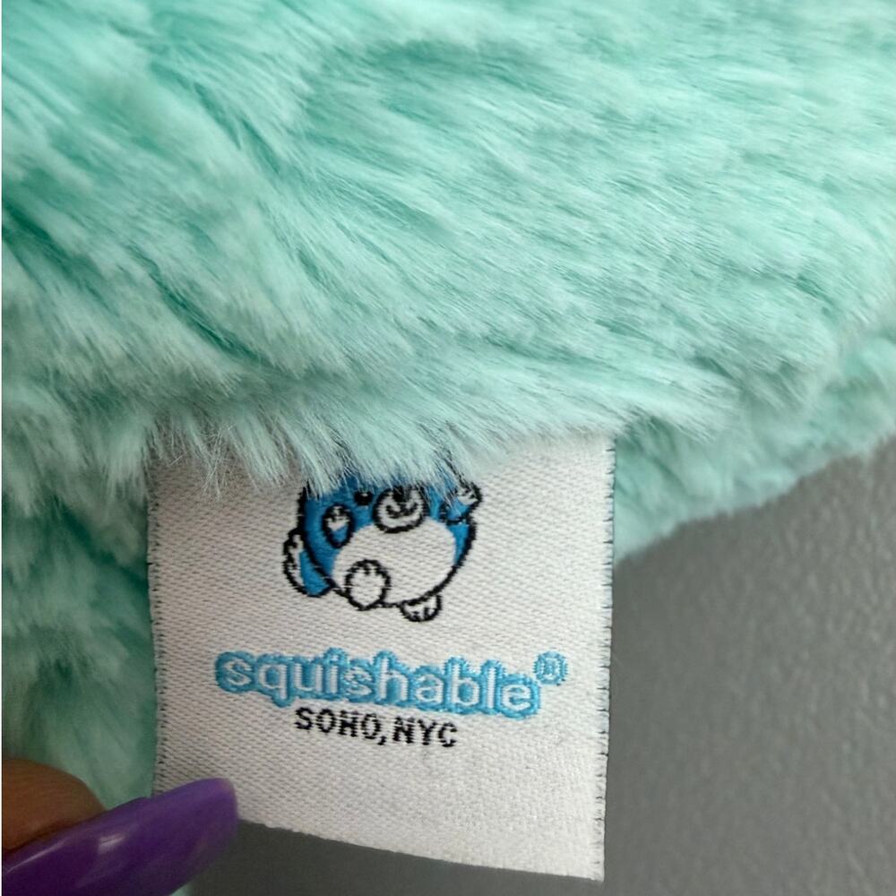 Mini Squishable Mint Octopus Plush NWT Cute Kawaii Soft Toy - Picture 6 of 6